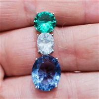 Orecchini Vidali Gioielli Donna in Argento Zircone ORAR-105-34 - ORAR-105-34